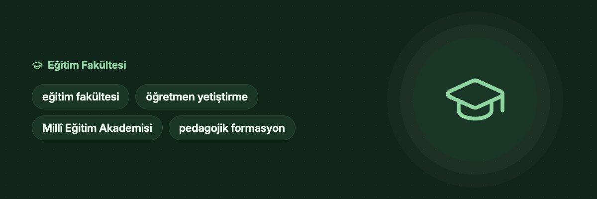 Eğitim Fakültesi Nedir? Türkiye'de Öğretmen Yetiştirme Sistemi yazısının kapak görseli