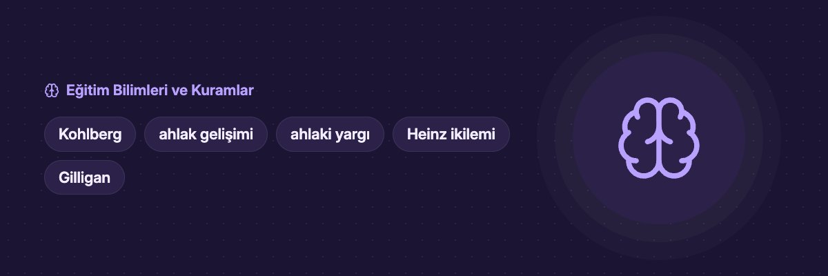 Kohlberg'in Ahlak Gelişimi Kuramı: Evreler, Kanıt ve Eleştiri yazısının kapak görseli