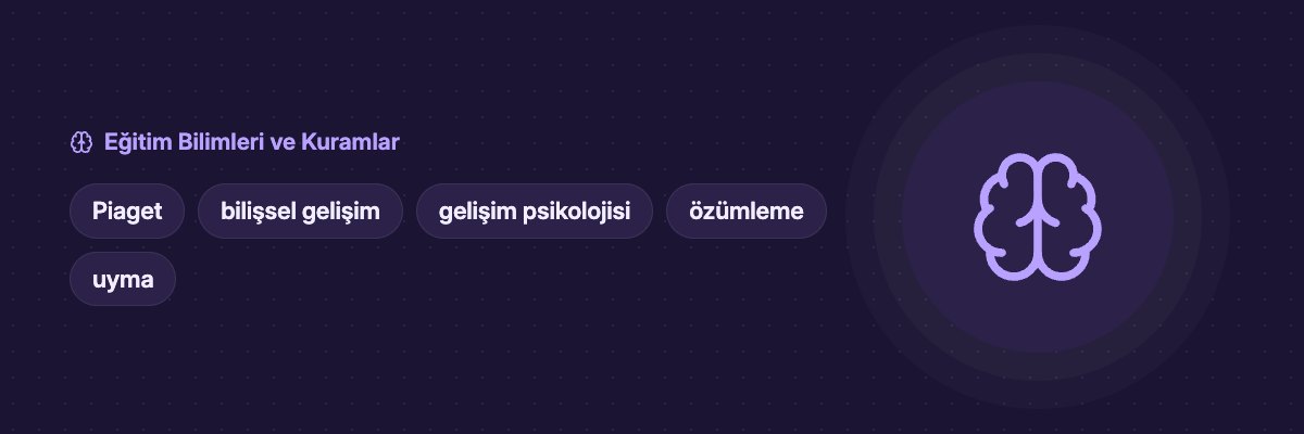 Piaget'nin Bilişsel Gelişim Kuramı: Evreler, Kanıtlar ve Eleştiriler yazısının kapak görseli