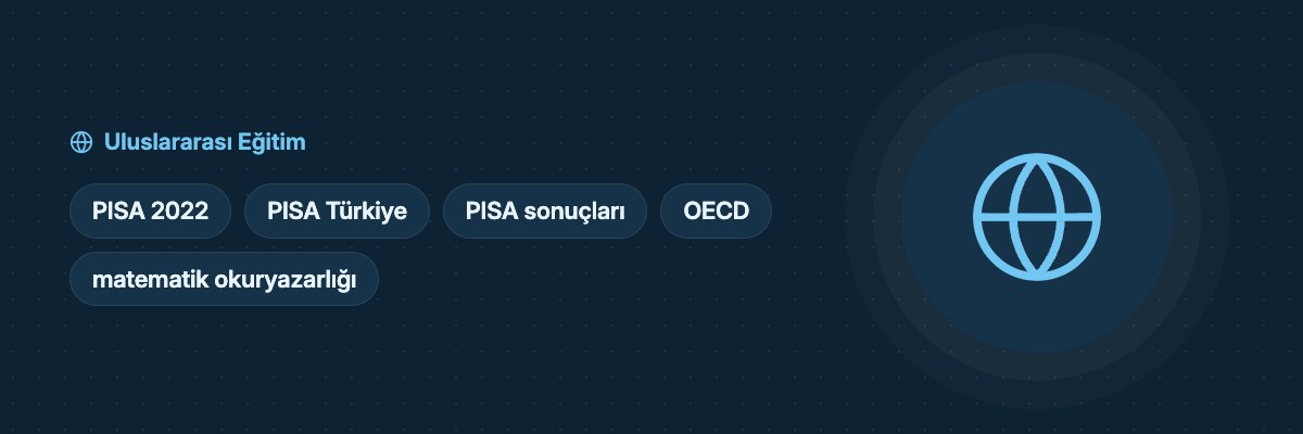 PISA 2022 Türkiye Sonuçları: Puanlar, Sıralama ve Eşitlik yazısının kapak görseli